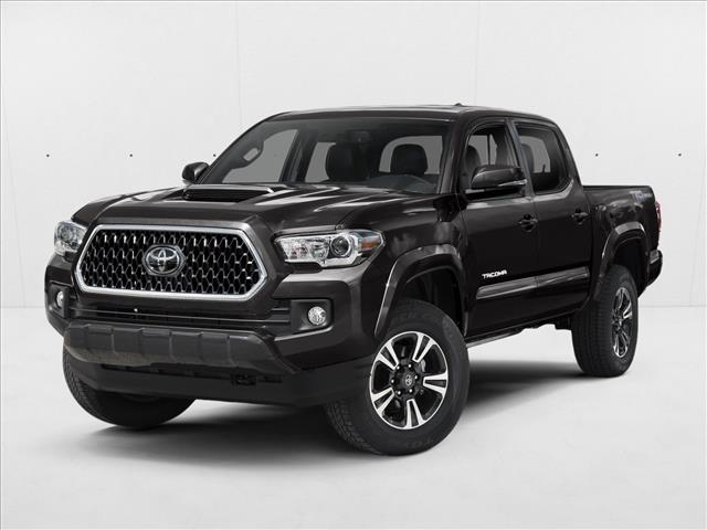 Magnetic Gray Metallic 2019 Toyota Tacoma TRD Sport Double Cab 4WD Pickup Truck Four-Wheel Drive Automatic