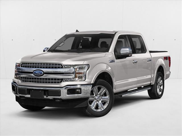 White Platinum Metallic Tri-Coat 2019 Ford F-150 Lariat SuperCrew 4WD Pickup Truck Four-Wheel Drive Automatic