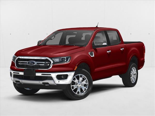 Hot Pepper Red Metallic Tinted Clearcoat 2019 Ford Ranger Lariat SuperCrew 4WD Pickup Truck Four-Wheel Drive Automatic