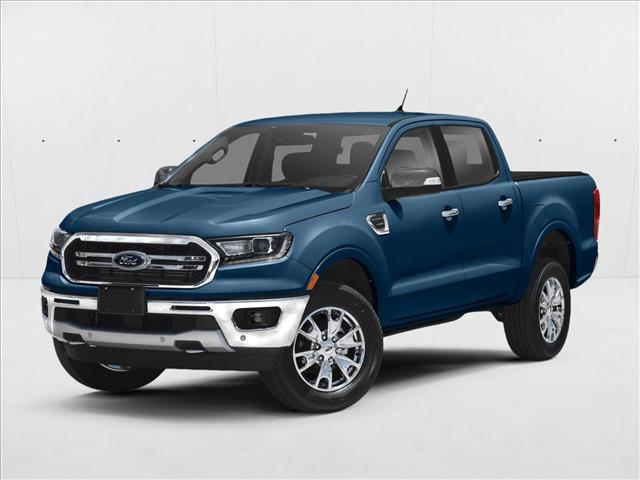 Lightning Blue Metallic 2019 Ford Ranger Lariat SuperCrew RWD Pickup Truck 4X2 Automatic