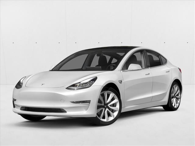 Blue 2018 Tesla Model 3 Long Range RWD Sedan Rear-Wheel Drive 1-Speed Automatic