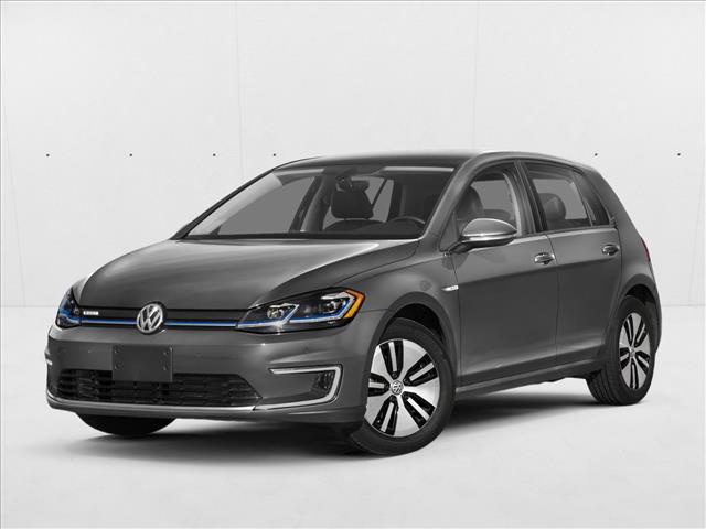 White 2019 Volkswagen e-Golf Hatchback Front-Wheel Drive 1-Speed Automatic
