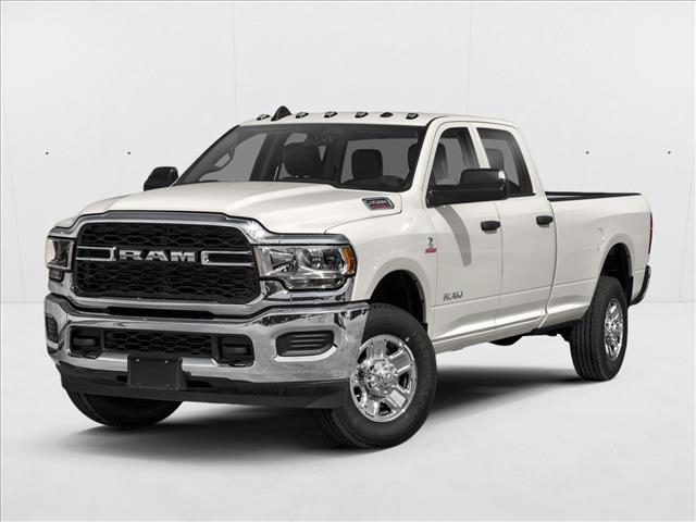 Pearl White 2019 RAM 2500 Pickup Truck Four-Wheel Drive 6-Speed Automatic