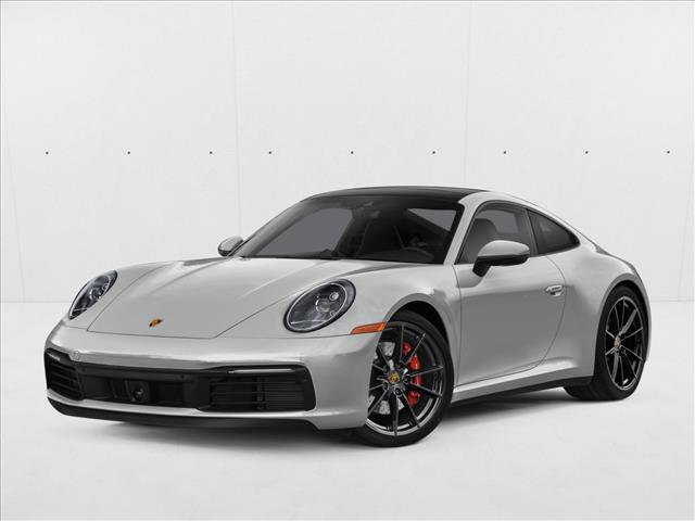 Silver 2020 Porsche 911 Coupe Rear-Wheel Drive 8-Speed Automatic
