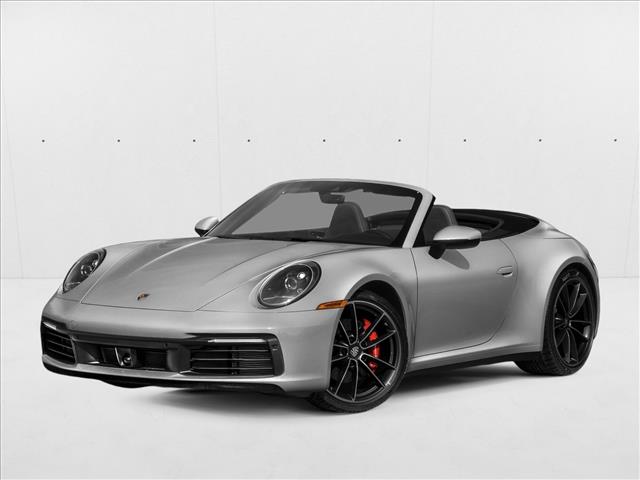 Gt Silver Metallic 2020 Porsche 911 Convertible Rear-Wheel Drive Automatic