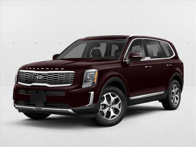 Red (Sangria) 2020 Kia Telluride LX FWD SUV / Crossover Front-Wheel Drive Automatic