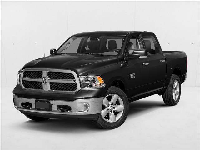 Brilliant Black Crystal Pearlcoat 2019 RAM 1500 Classic Lone Star Silver Crew Cab 4WD Pickup Truck Four-Wheel Drive Automatic