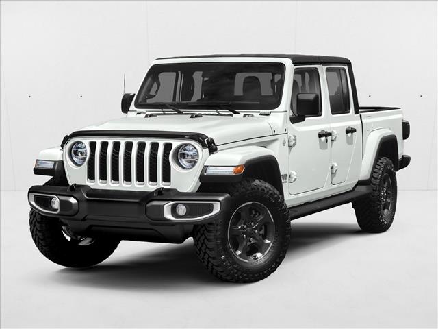 Bright White Clearcoat 2020 Jeep Gladiator Pickup Truck Four-Wheel Drive 6-Speed Manual