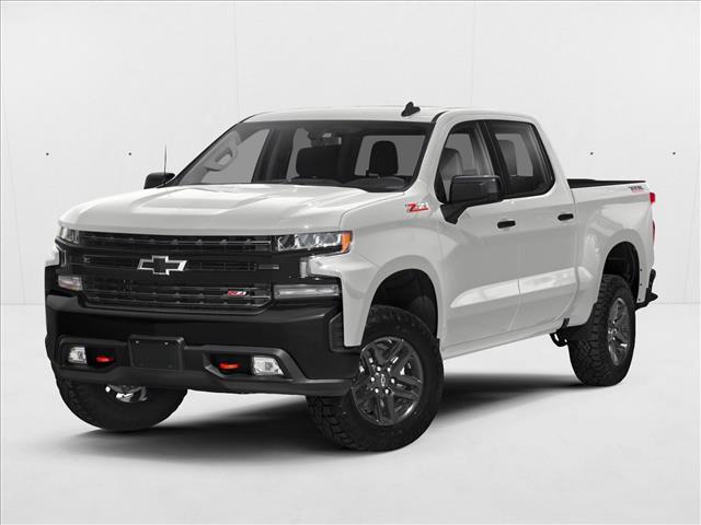 White (Iridescent Pearl Tricoat) 2020 Chevrolet Silverado 1500 LT Trail Boss Crew Cab 4WD Pickup Truck Four-Wheel Drive Automatic