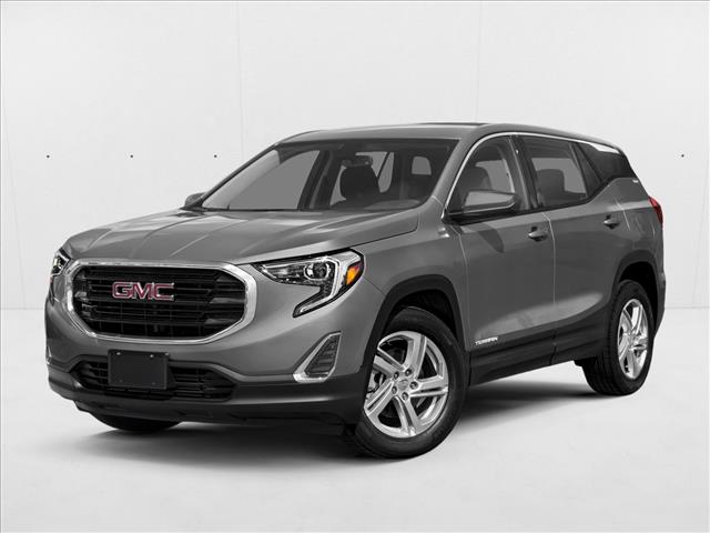 Gray (Satin Steel Metallic) 2020 GMC Terrain SLE FWD SUV / Crossover Front-Wheel Drive 9-Speed Automatic
