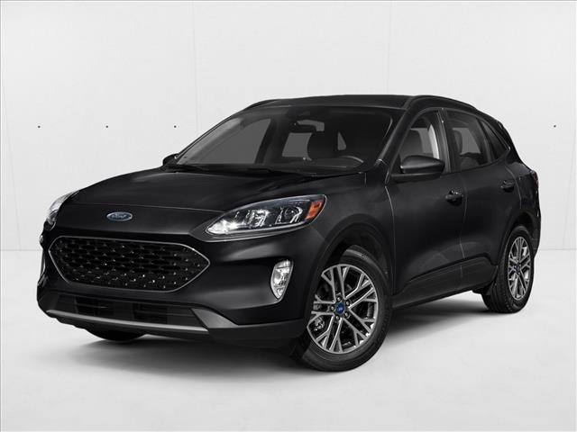Agate Black Metallic 2020 Ford Escape SEL FWD SUV / Crossover Front-Wheel Drive 8-Speed Automatic