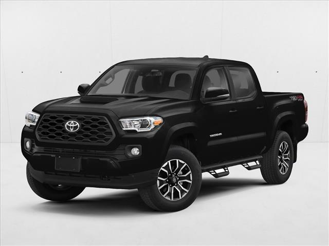 Midnight Black Metallic 2020 Toyota Tacoma TRD Sport Double Cab 4WD Pickup Truck Four-Wheel Drive 6-Speed Automatic