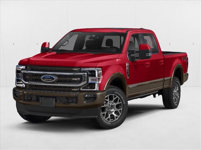 Rapid Red Metallic Tinted Clearcoat 2020 Ford F-250 Super Duty King Ranch Crew Cab 4WD Pickup Truck Four-Wheel Drive Automatic