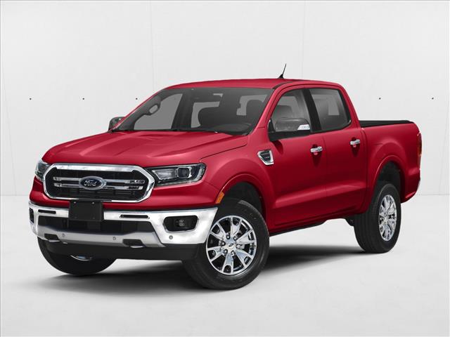 Rapid Red Metallic Tinted Clearcoat 2020 Ford Ranger Lariat SuperCrew 4WD Pickup Truck Four-Wheel Drive Automatic
