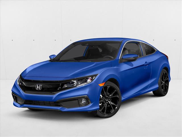 Aegean Blue Metallic 2020 Honda Civic Coupe Front-Wheel Drive Automatic
