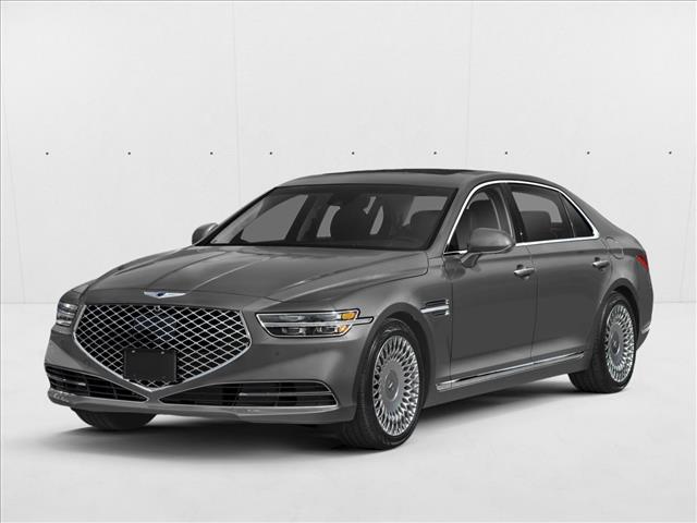 White 2020 Genesis G90 5.0L Ultimate RWD Sedan Rear-Wheel Drive 8-Speed Automatic