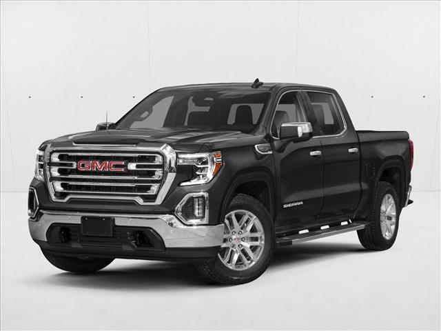 Gray (Dark Sky Metallic) 2021 GMC Sierra 1500 SLT Crew Cab 4WD Pickup Truck Four-Wheel Drive Automatic