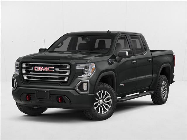 Gray (Dark Sky Metallic) 2021 GMC Sierra 1500 AT4 Crew Cab 4WD Pickup Truck Four-Wheel Drive Automatic