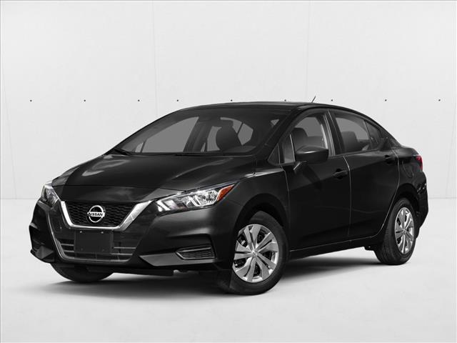 Black 2021 Nissan Versa SV FWD Sedan Front-Wheel Drive Automatic