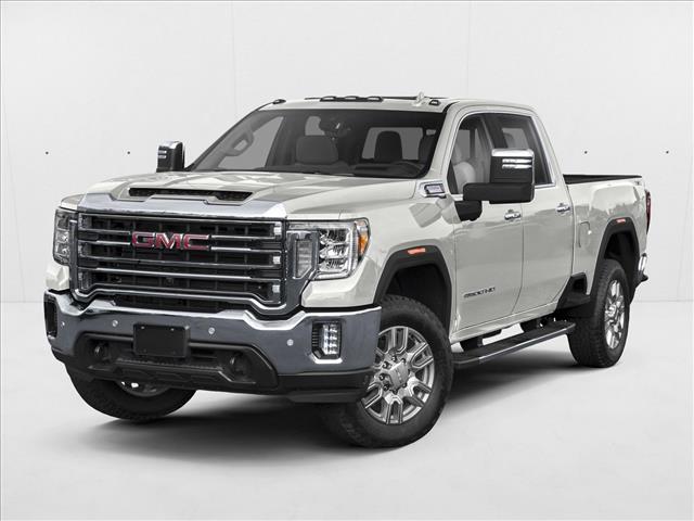 White Frost Tricoat 2021 GMC Sierra 3500HD Pickup Truck Four-Wheel Drive Automatic