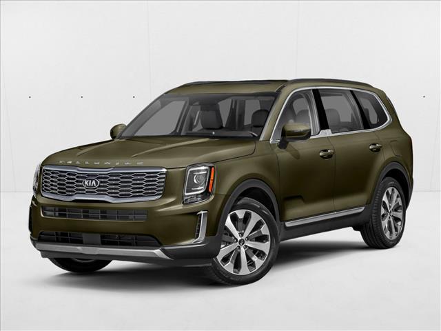 Dark Moss 2021 Kia Telluride S AWD SUV / Crossover All-Wheel Drive Automatic