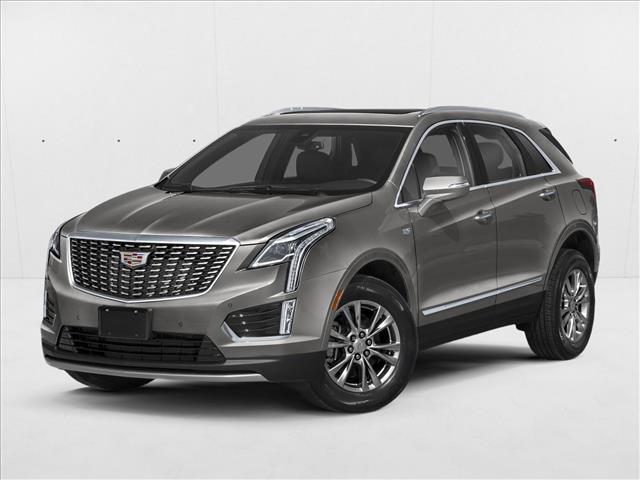 Gray (Satin Steel Metallic) 2021 Cadillac XT5 Premium Luxury FWD SUV / Crossover Front-Wheel Drive 9-Speed Automatic