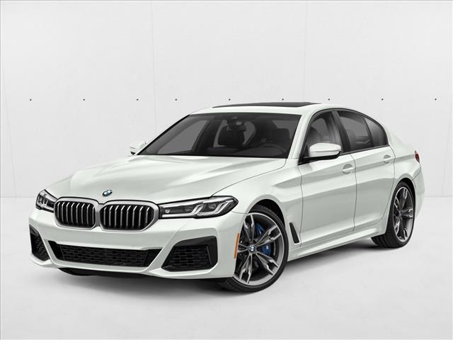 Alpine White 2021 BMW 5 Series Sedan All-Wheel Drive Automatic