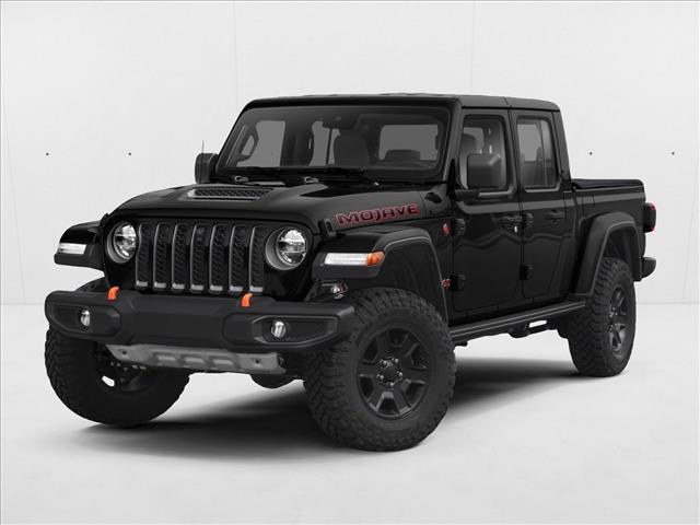 Black 2021 Jeep Gladiator Pickup Truck Four-Wheel Drive 6-Speed Manual