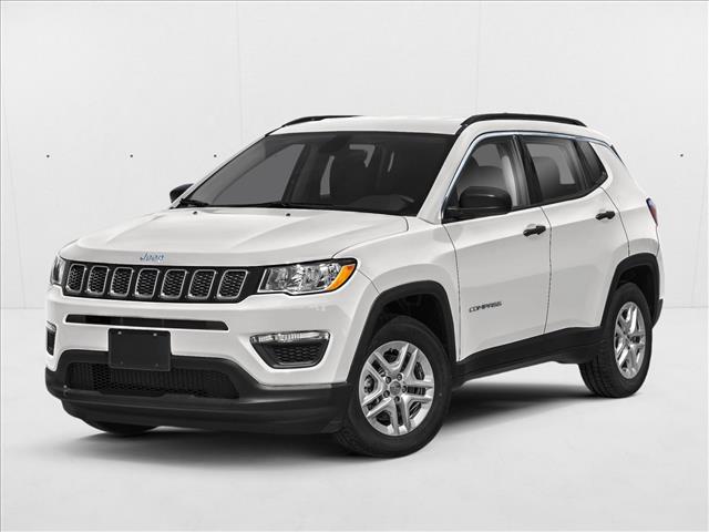White Clearcoat 2021 Jeep Compass SUV / Crossover Front-Wheel Drive 6-Speed Automatic