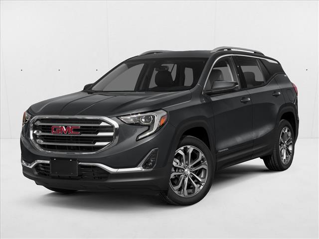 Graphite Gray Metallic 2021 GMC Terrain SLT AWD SUV / Crossover Four-Wheel Drive 9-Speed Automatic