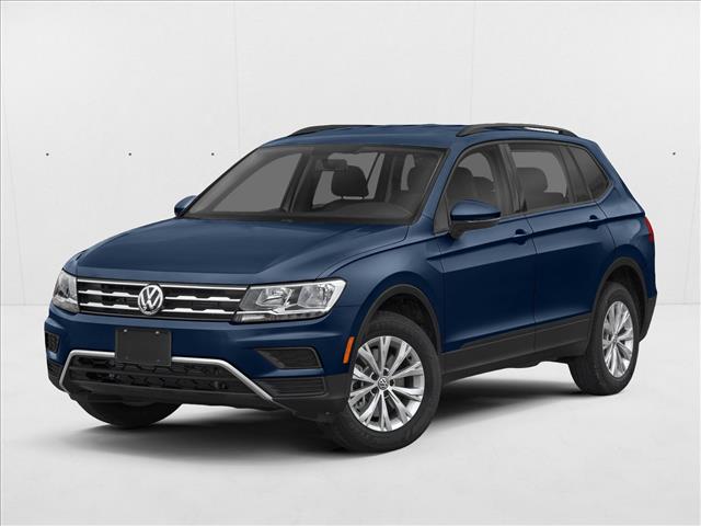 Atlantic Blue Metallic 2021 Volkswagen Tiguan S FWD SUV / Crossover Front-Wheel Drive 8-Speed Automatic