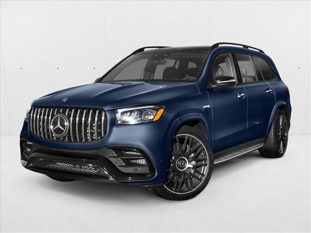 Brilliant Blue Metallic 2021 Mercedes-Benz GLS AMG GLS 63 4MATIC AWD SUV / Crossover All-Wheel Drive 9-Speed Automatic