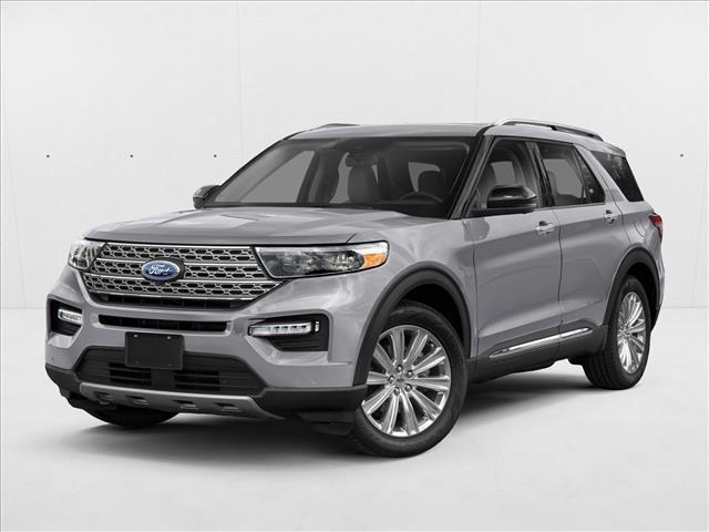 Iconic Silver Metallic 2021 Ford Explorer Limited AWD SUV / Crossover All-Wheel Drive Automatic
