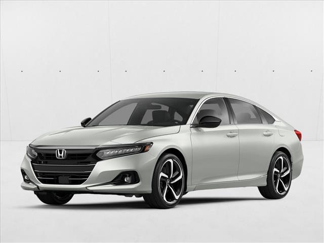 Platinum White Pearl 2021 Honda Accord Sedan Front-Wheel Drive Automatic
