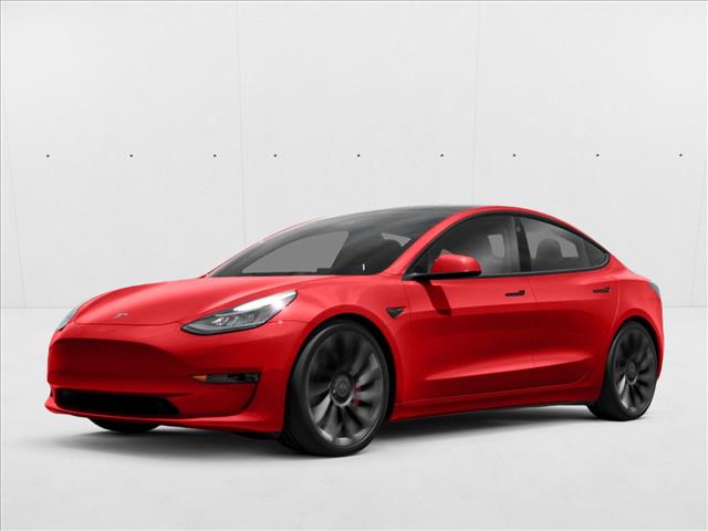 White 2021 Tesla Model 3 Standard Range Plus RWD Sedan Rear-Wheel Drive 1-Speed Automatic