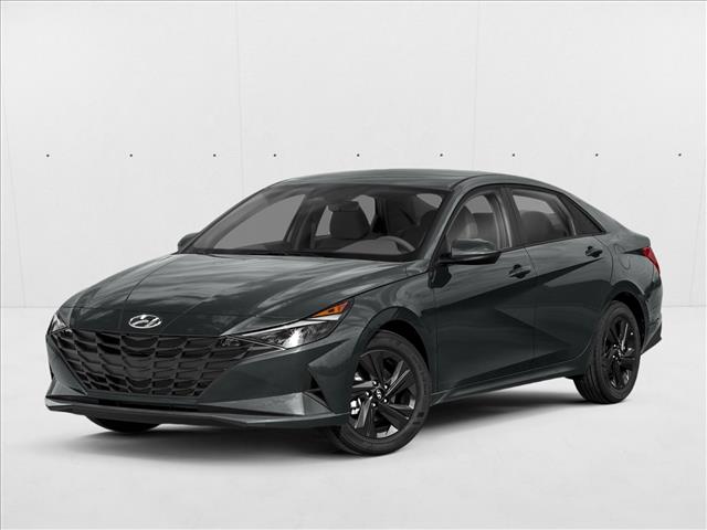 Portofino Gray 2021 Hyundai Elantra Sedan Front-Wheel Drive Automatic