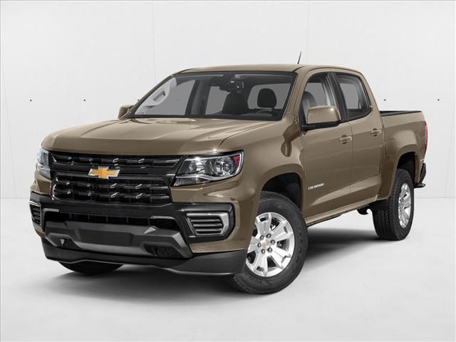 Sand Dune Metallic 2022 Chevrolet Colorado Pickup Truck Four-Wheel Drive 8-Speed Automatic
