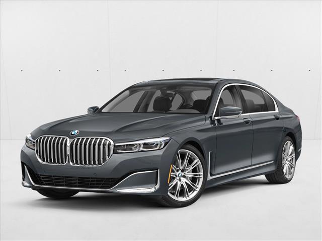 Gray (Bernina Grey Amber Effect Metallic) 2022 BMW 7 Series 740i xDrive AWD Sedan All-Wheel Drive Automatic