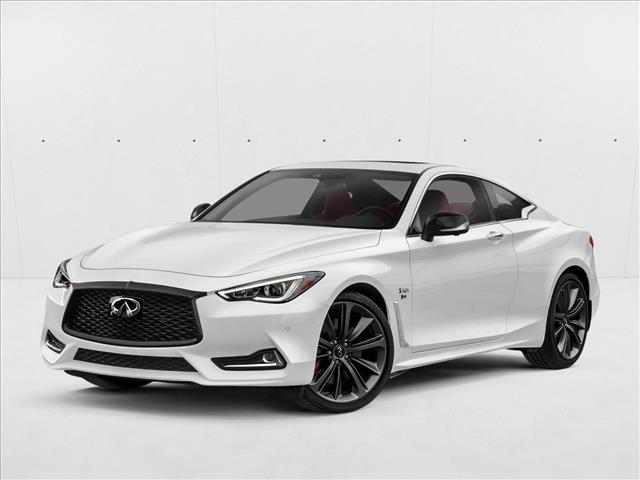 Majestic White 2022 INFINITI Q60 Red Sport 400 AWD Coupe All-Wheel Drive 7-Speed Automatic