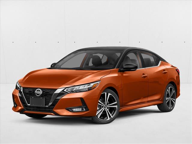 Monarch Orange Metallic/Super Black 2022 Nissan Sentra Sedan Front-Wheel Drive Automatic