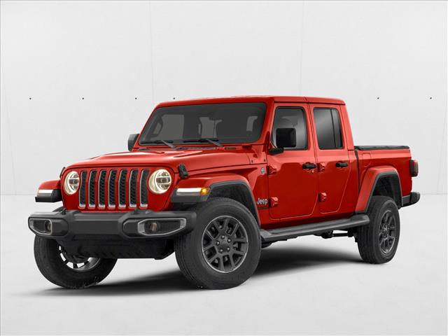 Bright White Clear 2022 Jeep Gladiator Mojave Crew Cab 4WD Pickup Truck Four-Wheel Drive 6-Speed Manual