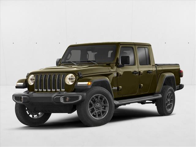 Sarge Green Clearcoa 2022 Jeep Gladiator Willys Crew Cab 4WD Pickup Truck Four-Wheel Drive 6-Speed Manual