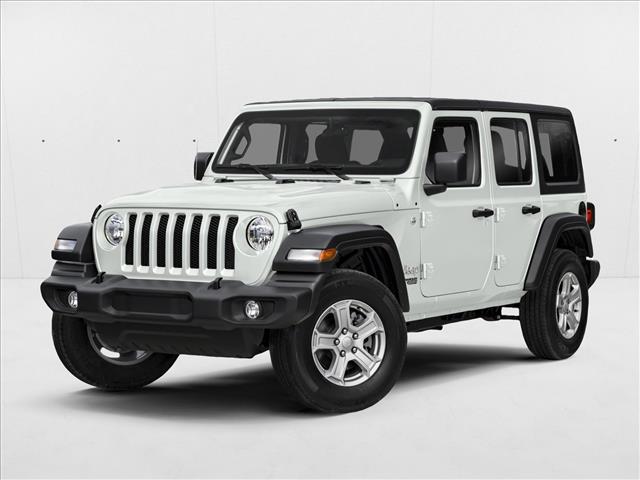 Bright White Clearcoat 2022 Jeep Wrangler SUV / Crossover Four-Wheel Drive 8-Speed Automatic