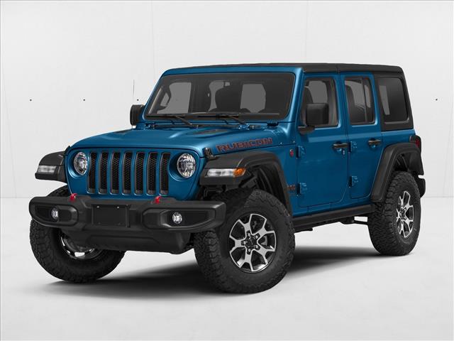 Hydro Blue Pearlcoat 2022 Jeep Wrangler Unlimited Rubicon 4WD SUV / Crossover Four-Wheel Drive 8-Speed Automatic