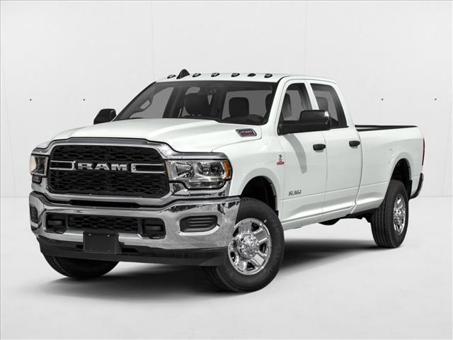 Silver/Gray 2022 RAM 2500 Laramie Crew Cab 4WD Pickup Truck Four-Wheel Drive 8-Speed Automatic