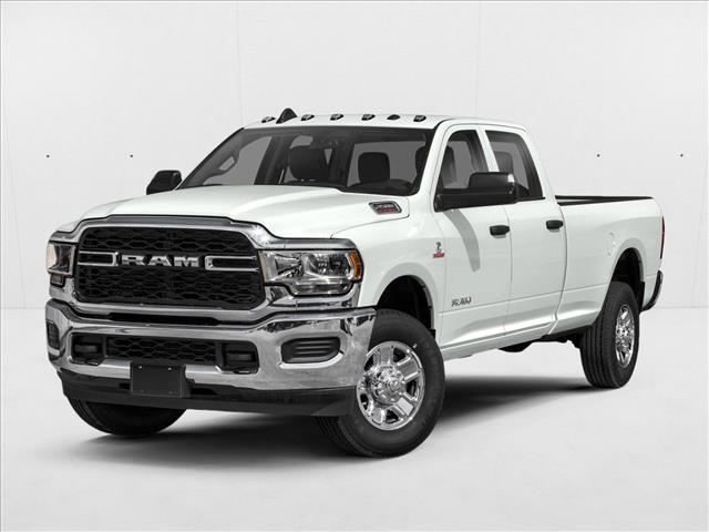 Bright White Clearcoat 2022 RAM 2500 Laramie Crew Cab 4WD Pickup Truck Four-Wheel Drive 6-Speed Automatic