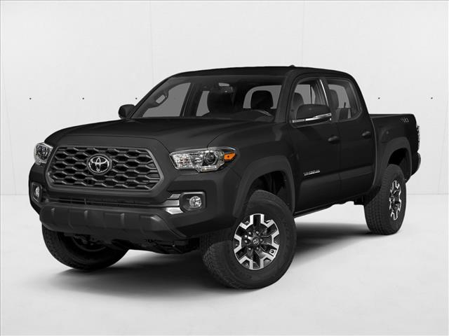 Midnight Black Metallic 2022 Toyota Tacoma Pickup Truck Four-Wheel Drive 6-Speed Manual