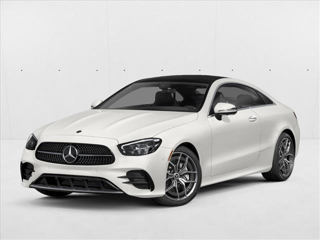 Black 2022 Mercedes-Benz E-Class Coupe Rear-Wheel Drive 9-Speed Automatic