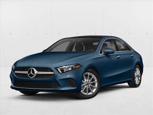 Blue 2022 Mercedes-Benz A-Class Sedan All-Wheel Drive 7-Speed Automatic