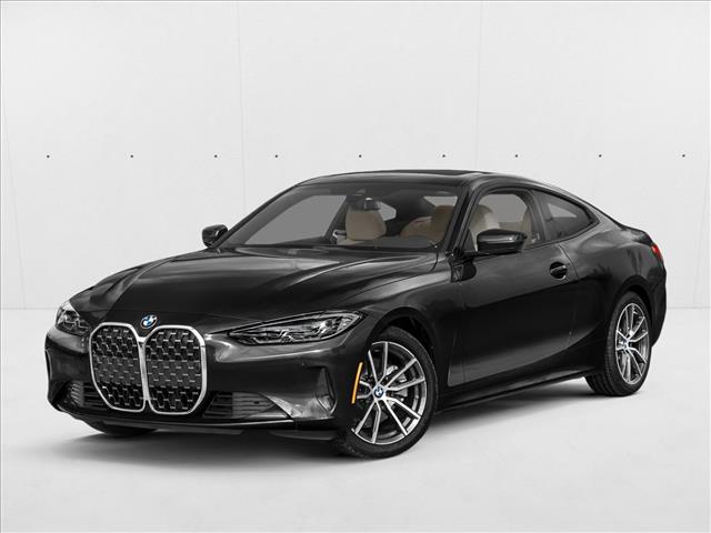 Black Sapphire Metallic 2022 BMW 4 Series Coupe Rear-Wheel Drive Automatic